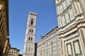 Glimpse of the cathedral of Florence-Tuscany-Italy Royalty Free Stock Photo