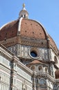 Glimpse of the cathedral of Florence-Tuscany-Italy Royalty Free Stock Photo