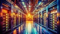 A Glimpse into the Past Retro Server Room Reveals Ecommerce Networking Infrastructure of Yesterday