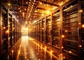 A Glimpse into the Past Vintage Server Room a Retrospective on Early Data Processing and Computing