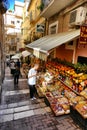 Glimpse of picturesque mediterranean destination Taormina Sicily Italy