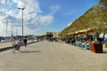 Glimpse of picturesque narrow alleys and aulic squares of mediterranean destination Ortigia Syracuse Italy Royalty Free Stock Photo