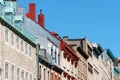 Glimpse of Quebec City Royalty Free Stock Photo