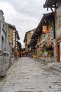A Glimpse of the Street in Moxi Ancient Town Scenic Spot