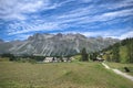 Glimpses of the Val Fex on the Swiss Alps Royalty Free Stock Photo
