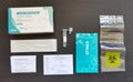 Gline nCoV Ag Covid-19 Test Colloidal Gold Immunoassay CGIA Qualitative Detection SARS-COV-2 Nucleocapsid Antigens Nasal Swab