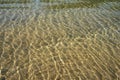 Glistening sunlight on the lake surface. Pure water texture Royalty Free Stock Photo