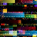 Glitch abstract background with colorful technology malfunction or error Royalty Free Stock Photo