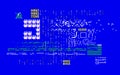 Glitch abstract shapes. System error with random numbers. Computer screen with broken code. Cyber security concept Royalty Free Stock Photo