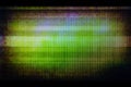 Glitch background of broken LCD display Royalty Free Stock Photo