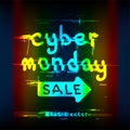 Glitch cyber monday sale color text