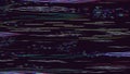 Glitch damage texture. Distortion retro noise effect, no signal abstract technical problem, destroyed pixel defect