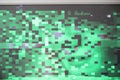 Glitch digital error screen pixel pixilation Test Glitch Texture corrupt file synth wave in ufo green lo-fi vapor synth wave Royalty Free Stock Photo