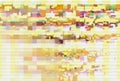 Glitch pixel data moshing digital noise, design modern Royalty Free Stock Photo