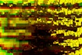 Glitch pixel data moshing digital noise, interference graphic Royalty Free Stock Photo