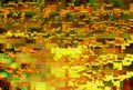 Glitch pixel data moshing digital noise, pattern design Royalty Free Stock Photo