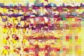 Glitch pixel data moshing digital noise,  pattern Royalty Free Stock Photo