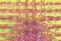 Glitch pixel digital pattern noise, interference data moshing Royalty Free Stock Photo