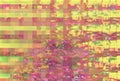 Glitch pixel digital pattern noise, interference data moshing