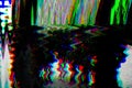 Glitch psychedelic background. Old TV screen error. Digital pixel noise abstract design. Photo glitch. Television signal Royalty Free Stock Photo