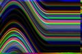 Glitch psychedelic background. Old TV screen error. Digital pixel noise abstract design. Photo glitch. Television signal