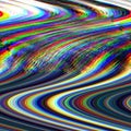 Glitch psychedelic background. Old TV screen error. Digital pixel noise abstract design. Photo glitch. Television signal