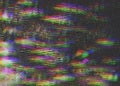 Glitch psychedelic Old TV background with Noise Screen error. Digital pixel noise abstract design. Photo glitch