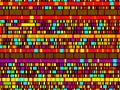 Glitch seamless pattern. Signal error, pixel mosaic. Royalty Free Stock Photo