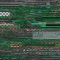 Glitch texture. Computer screen error. Digital pixel noise abstr Royalty Free Stock Photo