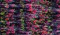Glitch Texture pixel noise. Test TV Screen Digital VHS Background. Error Computer Video. Abstract problem black Damage Royalty Free Stock Photo