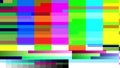 Glitch 1005: TV Color Bars With A Digital Malfunction