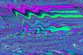 Glitch universe background Old TV screen error Digital pixel noise abstract design Photo glitch Television signal fail Royalty Free Stock Photo