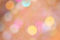 Glitter Bokeh Background - Christmas lights Royalty Free Stock Photo