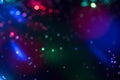 Glitter bokeh lighting effect Colorfull Blurred abstract background for birthday, anniversary, wedding, new year eve or Christmas Royalty Free Stock Photo