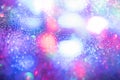 Glitter bokeh lighting effect Colorfull Blurred abstract background for birthday, anniversary, wedding, new year eve or Christmas Royalty Free Stock Photo