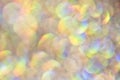 Glitter Bubble Bokeh Background