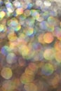 Glitter Bubble Bokeh Background