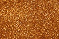 Abstract defocused gold glitter background