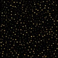 Glitter dots background. Glitter confetti. Glitter gold sparkle texture.