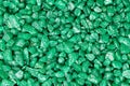 Glitter emerald stones for decoration Royalty Free Stock Photo