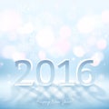 Glitter glow sparkles magical background. 2016 New Royalty Free Stock Photo