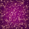 Glitter glow sparkles magical background. New year