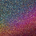 69 Glitter Gradient: A glamorous and sparkling background featuring glitter in a gradient of colors that create a chic and styli