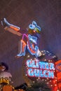 Glitter Gulch Neon Cowgirl on Fremont Street