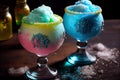 Glitter-Infused Frozen Margaritas, Made with Generative AI