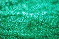 Glitter light abstract cyans bokeh blurred background Royalty Free Stock Photo