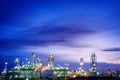Petrochemical plant Royalty Free Stock Photo