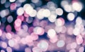 Glitter lights background. Holiday bokeh texture. Multicolored light. Defocused Christmas and xmas background. Royalty Free Stock Photo