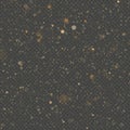 Glitter particles overlay effect. Gold glittering star dust sparkling particles on transparent background. EPS 10 Royalty Free Stock Photo