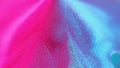 Glitter pyramid paint spill neon ink drip triangle Royalty Free Stock Photo